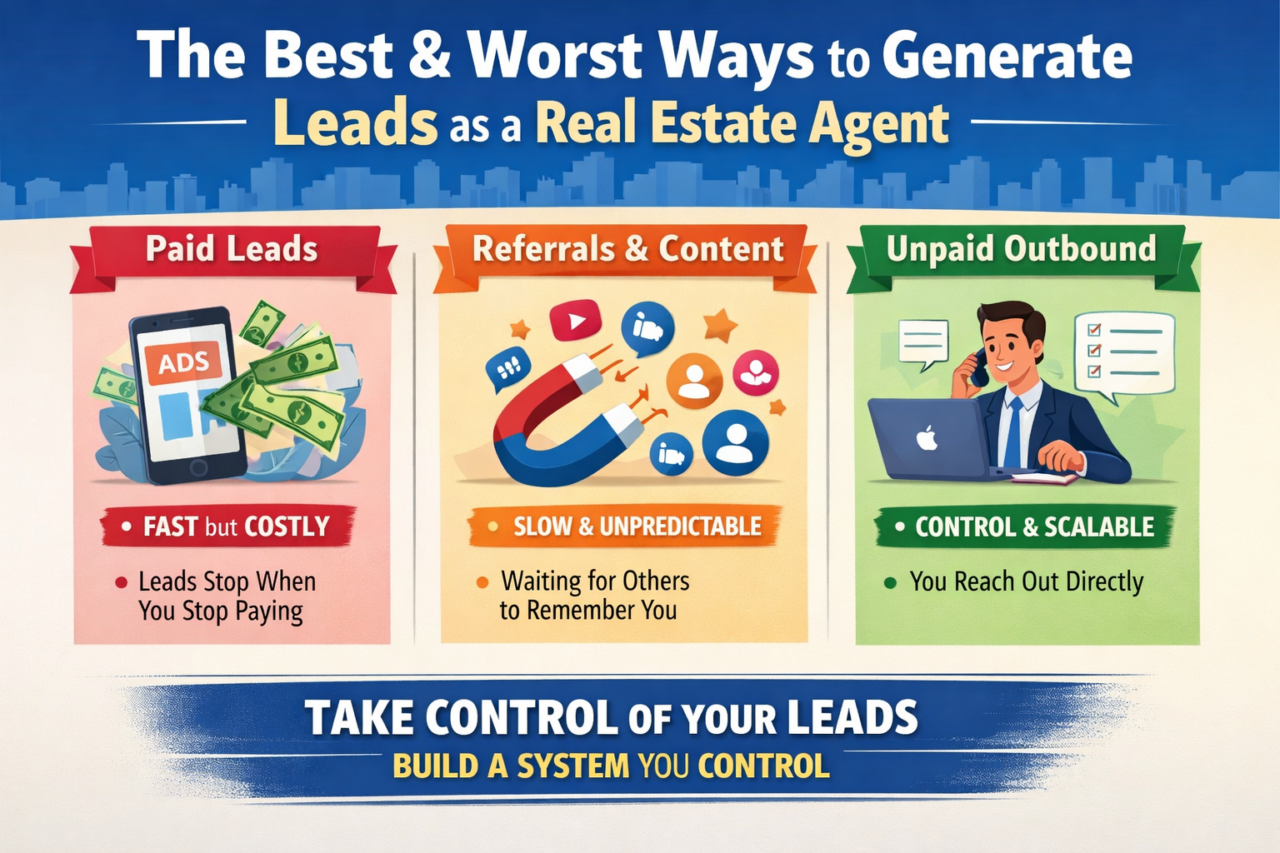 The Best & Worst Ways to Generate Leads as a Real Estate Agent: 3 ...
