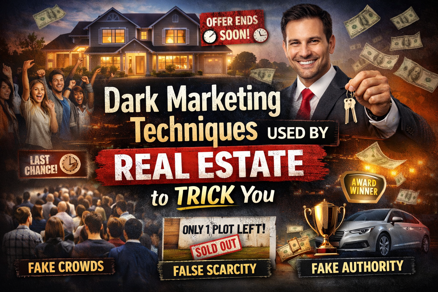 Dark Marketing Techniques used by REAL Estate to TRICK you
